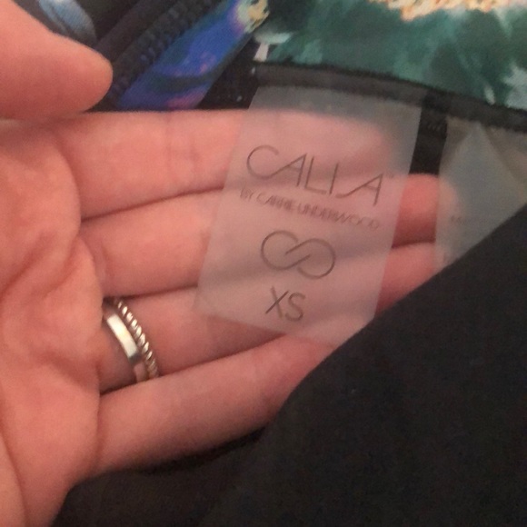 Black floral Calia leggings - Picture 7 of 7